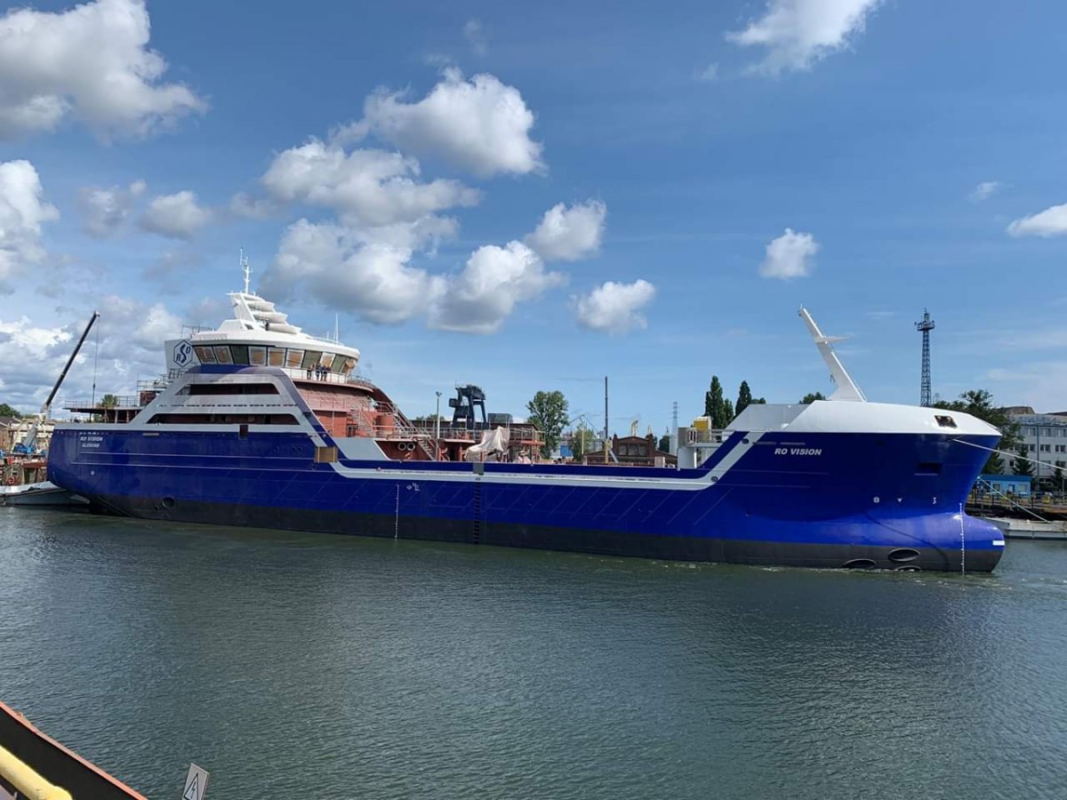 Ro Vision built at Polish shipyard Marine Projects Ltd. (video) - MarinePoland.com Ro Vision built at Polish shipyard Marine Projects Ltd. (video) - MarinePoland.com