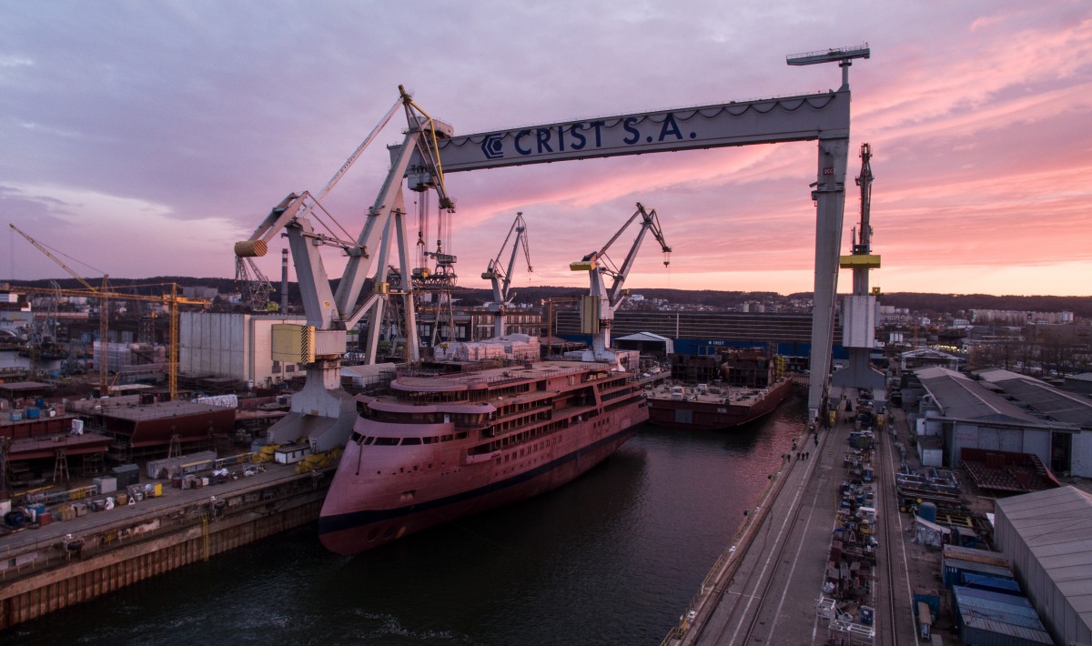 Crist shipyard builds another National Geographic cruise liner [photo, video] - MarinePoland.com