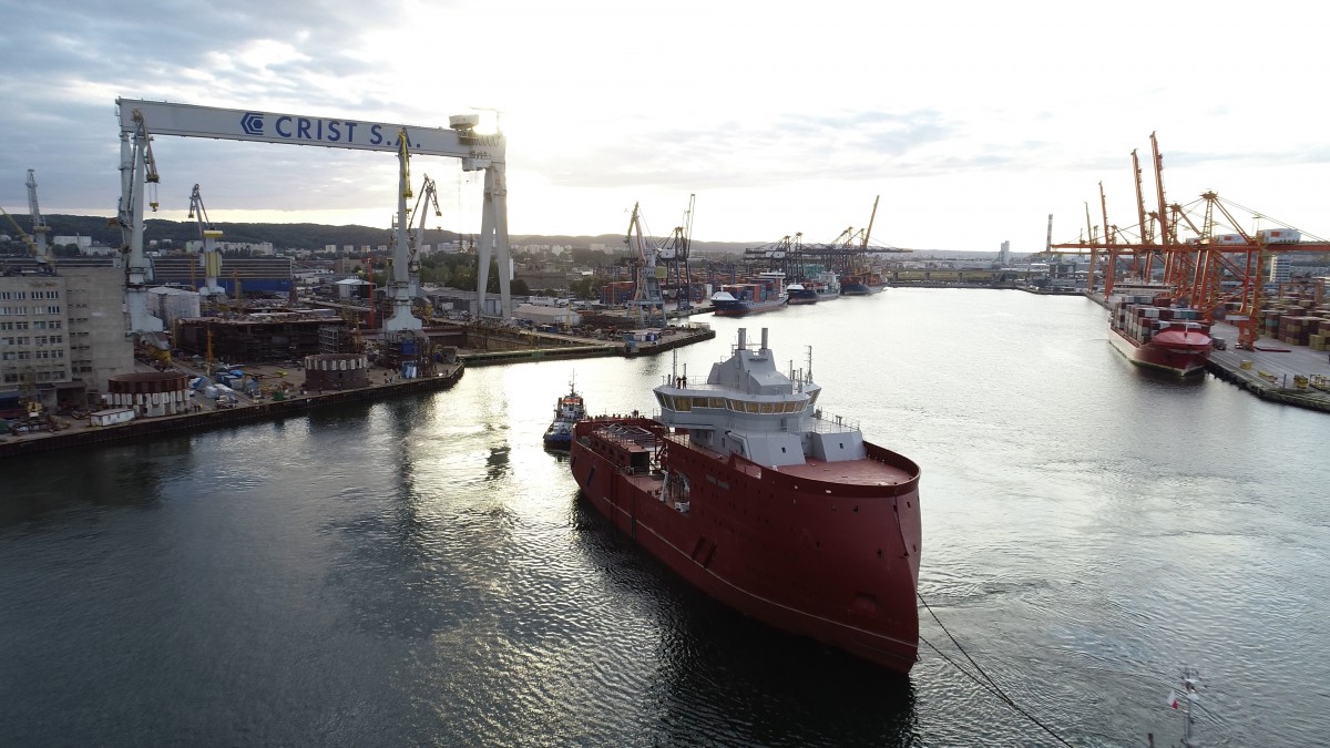 The most interesting CRIST Shipyard projects in 2019 (video, photo) - MarinePoland.com