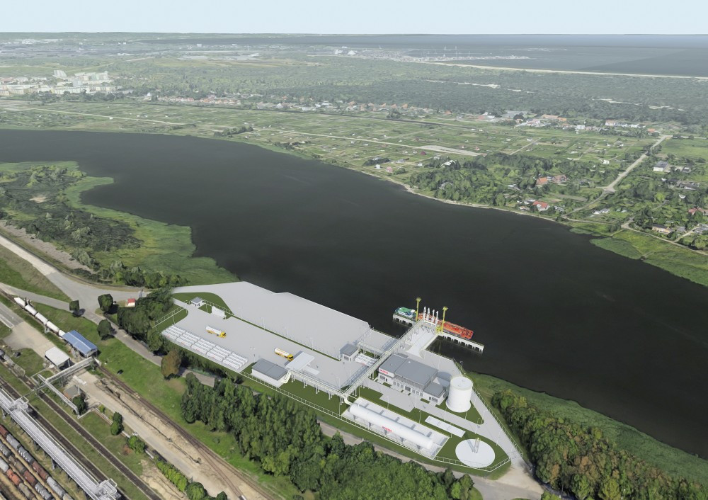 The construction of the small-scale LNG terminal in Gdańsk is entering the next stage. - MarinePoland.com