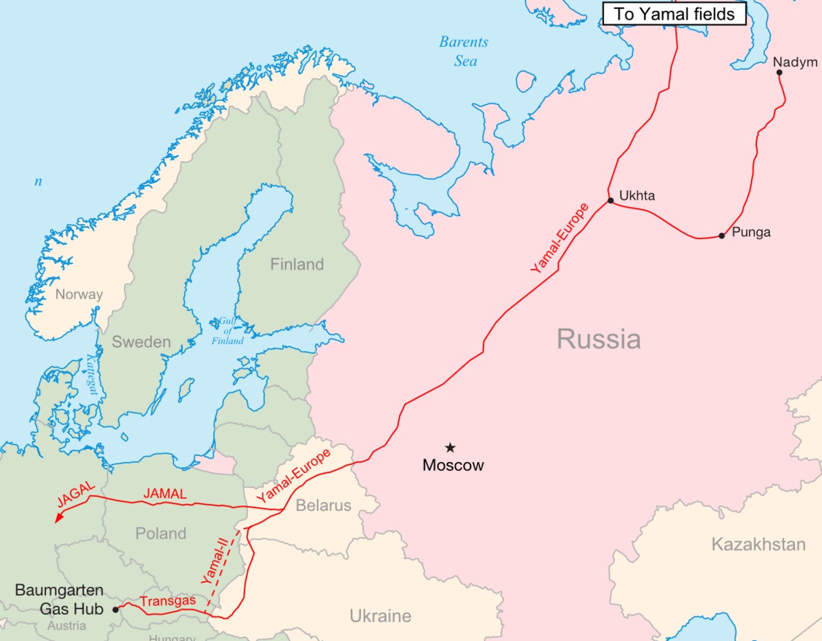 The TNC of Transit Gas Pipeline System new version - MarinePoland.com