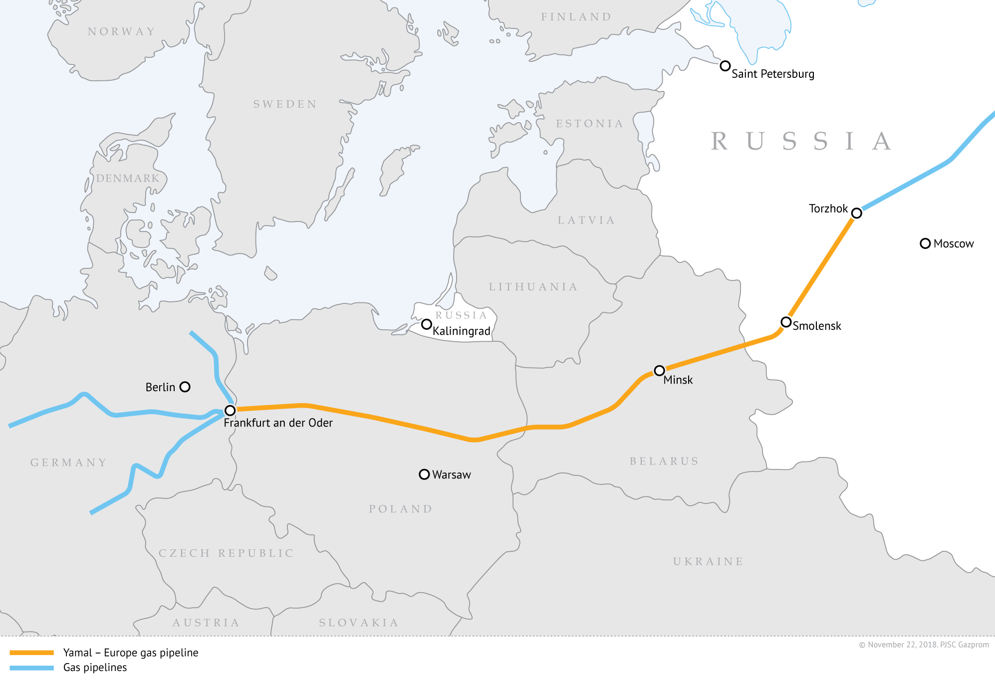 Gas transit service via the Jamal Gas Pipeline carried out in accordance with orders made by customers - MarinePoland.com Gas transit service via the Jamal Gas Pipeline carried out in accordance with orders made by customers - MarinePoland.com