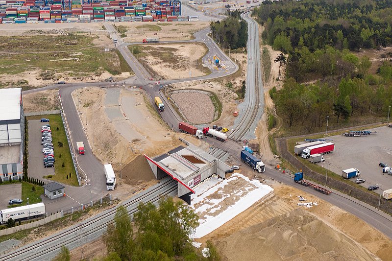 An investment at the Port of Gdansk nearing completion - MarinePoland.com An investment at the Port of Gdansk nearing completion - MarinePoland.com