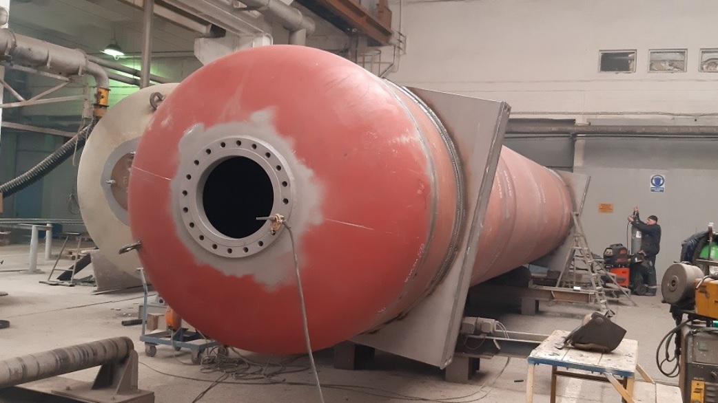 CO2 pressure vessel with CCS acceptance from PBUCH - MarinePoland.com