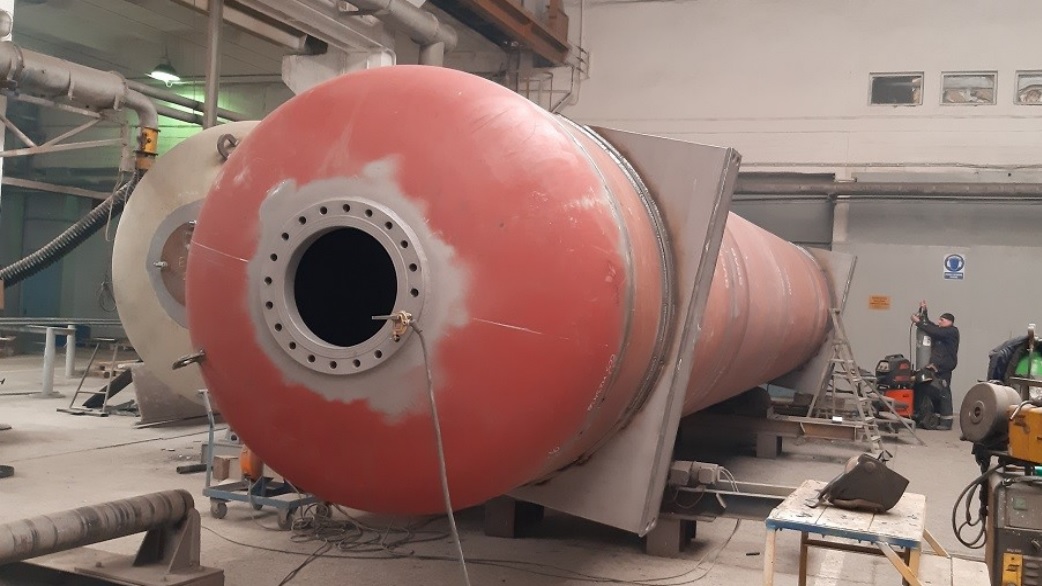 CO2 pressure vessel with CCS acceptance from PBUCH - MarinePoland.com CO2 pressure vessel with CCS acceptance from PBUCH - MarinePoland.com