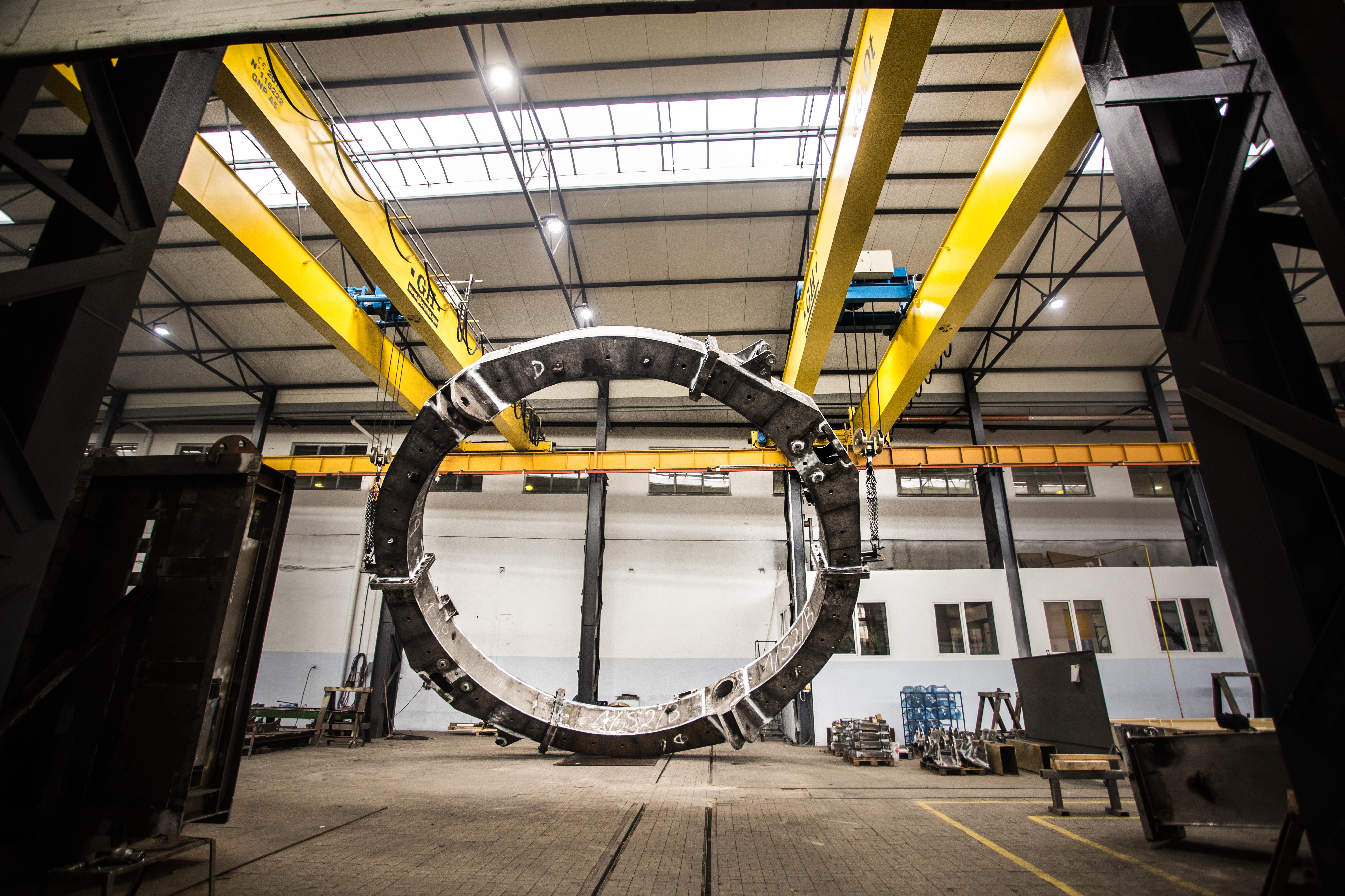 EXPOM S.A. – project of constructing a device for embedding monopoles on a seabed for offshore wind farms - MarinePoland.com EXPOM S.A. – project of constructing a device for embedding monopoles on a seabed for offshore wind farms - MarinePoland.com