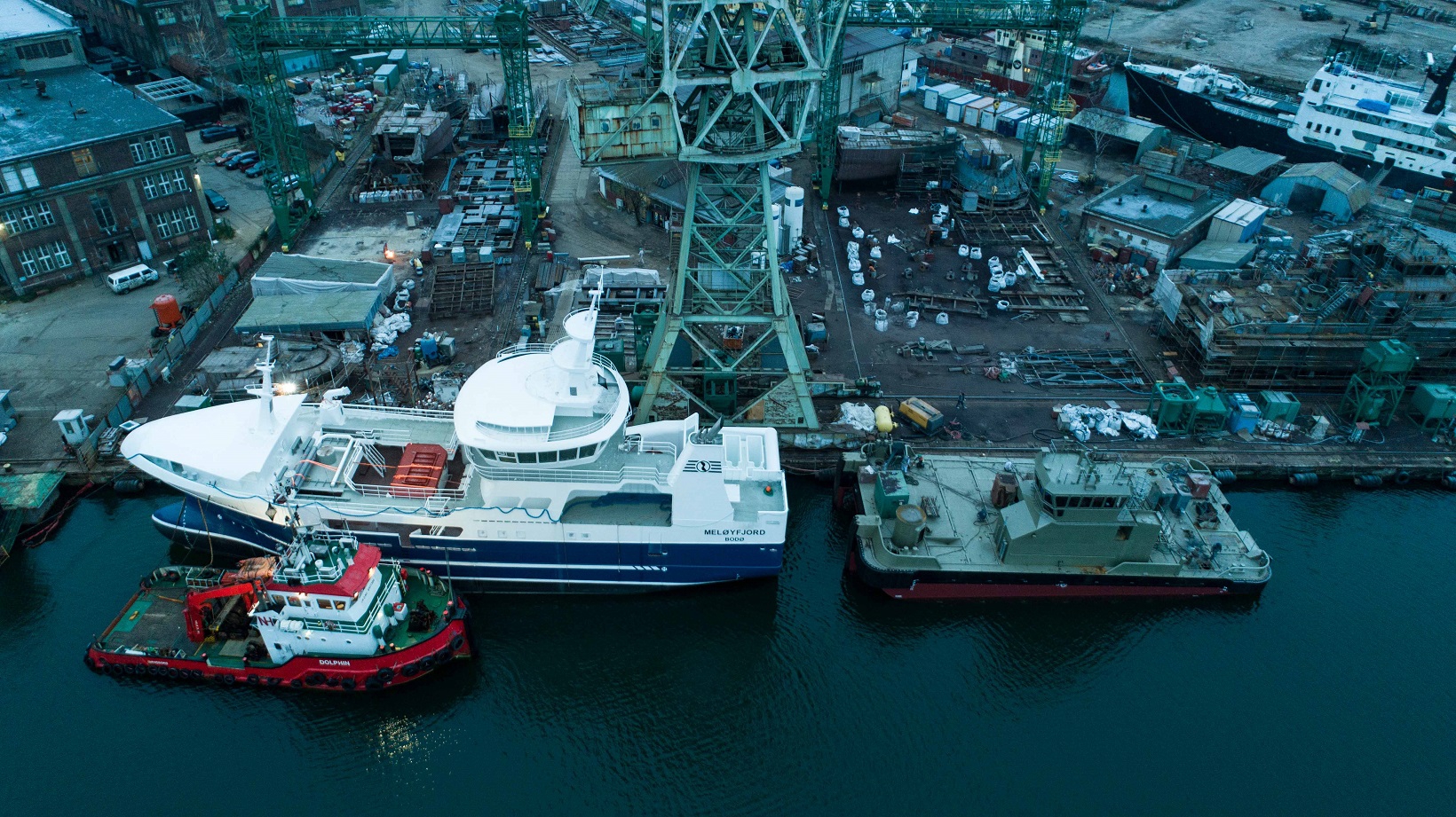 Work at the Safe Shipyard is in full swing! (photo, video) - MarinePoland.com