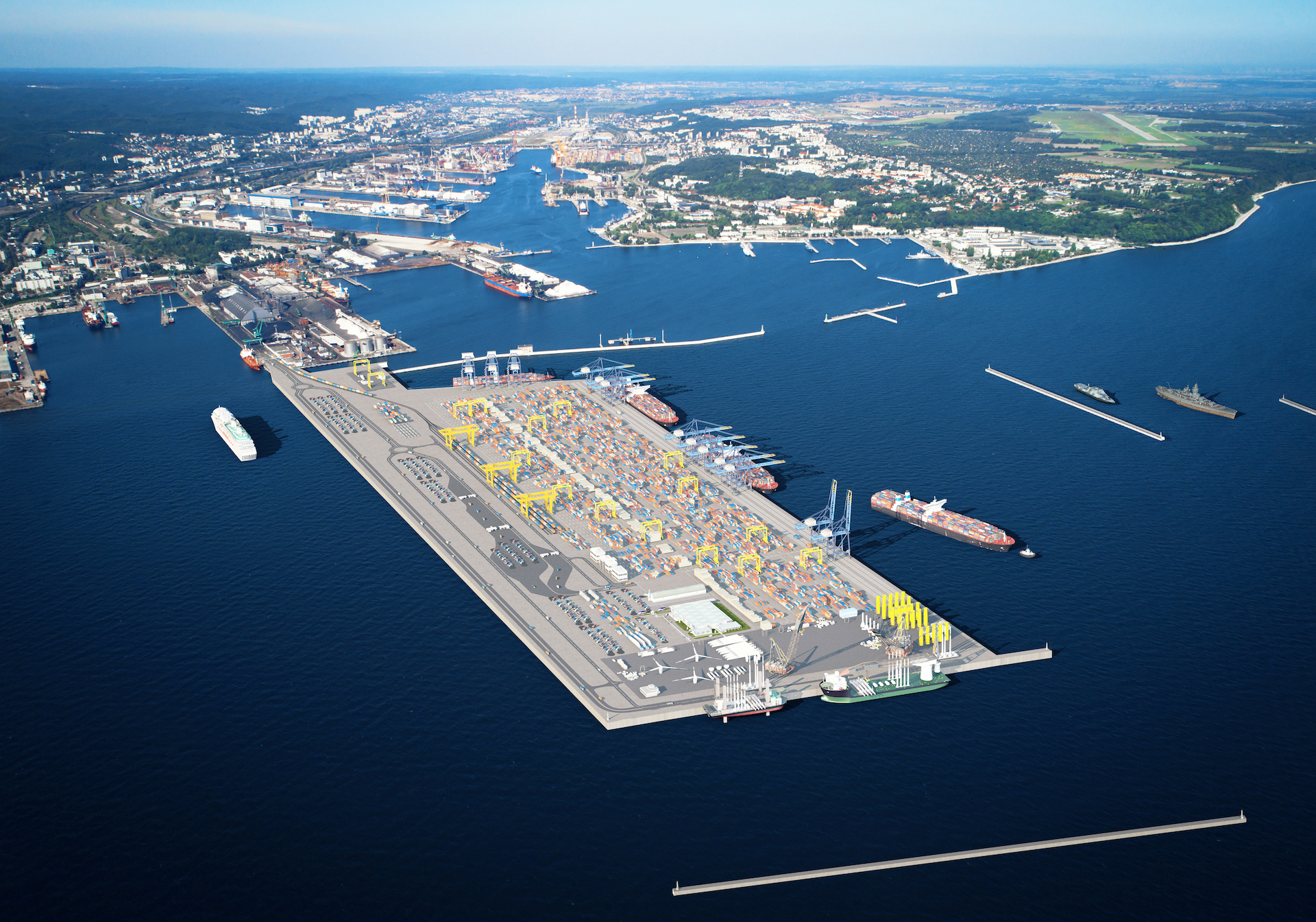 Infrastructural investments the key to further development of the Port of Gdynia (video) - MarinePoland.com
