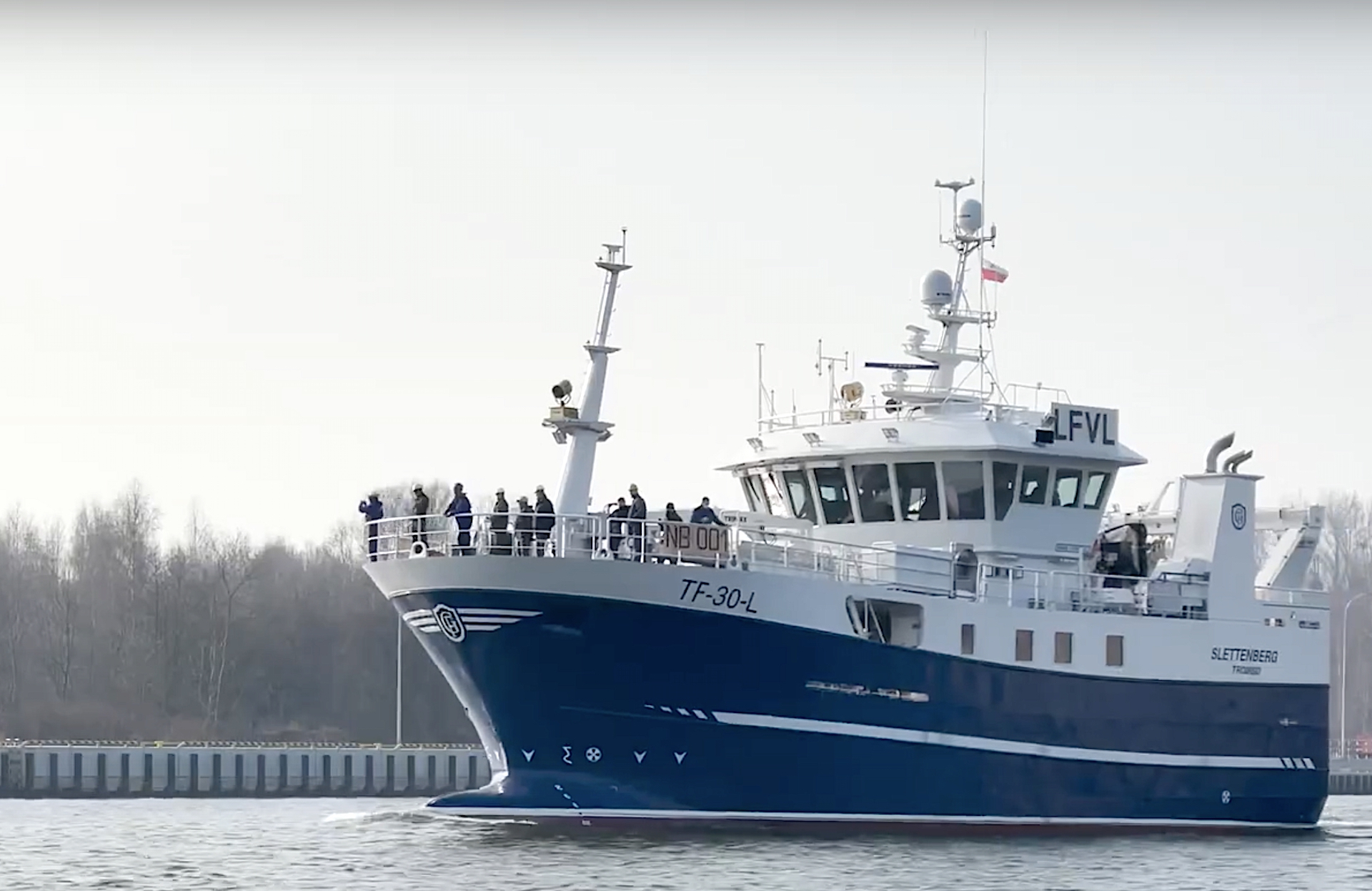 Fully equipped vessel built at Safe shipyard in Gdańsk started sea trials [video] - MarinePoland.com