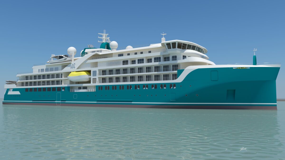 Crist hes started building the expedition cruise vessel for Helsinki Shipyard - MarinePoland.com