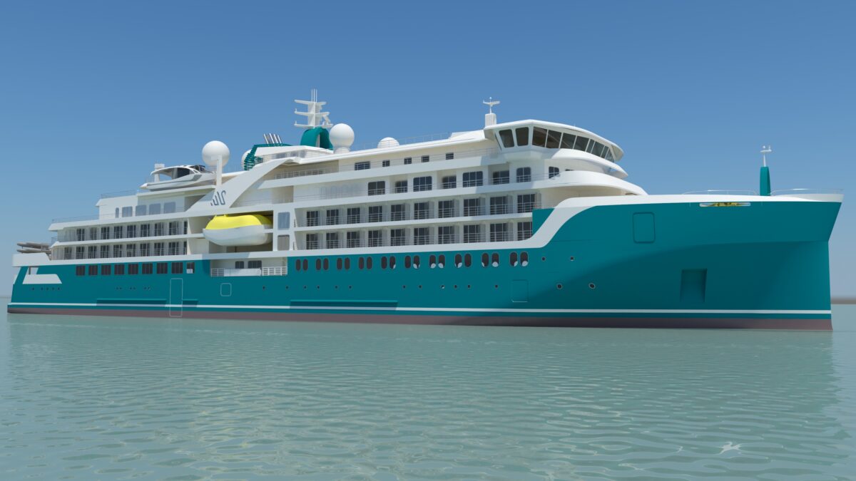 Crist hes started building the expedition cruise vessel for Helsinki Shipyard - MarinePoland.com Crist hes started building the expedition cruise vessel for Helsinki Shipyard - MarinePoland.com