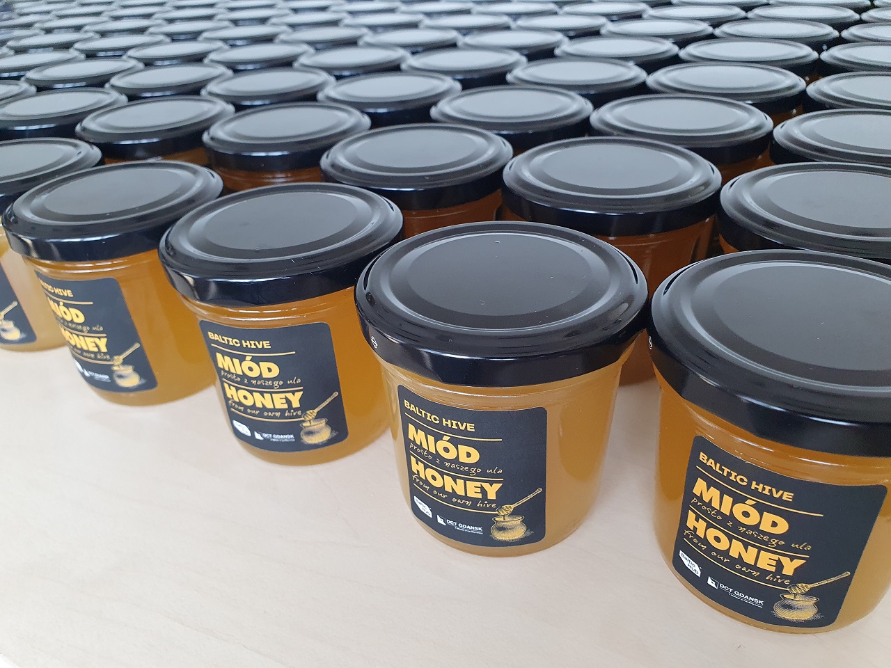 DCT has its own linden honey. The bees collected 30 kilograms of golden nectar - MarinePoland.com DCT has its own linden honey. The bees collected 30 kilograms of golden nectar - MarinePoland.com