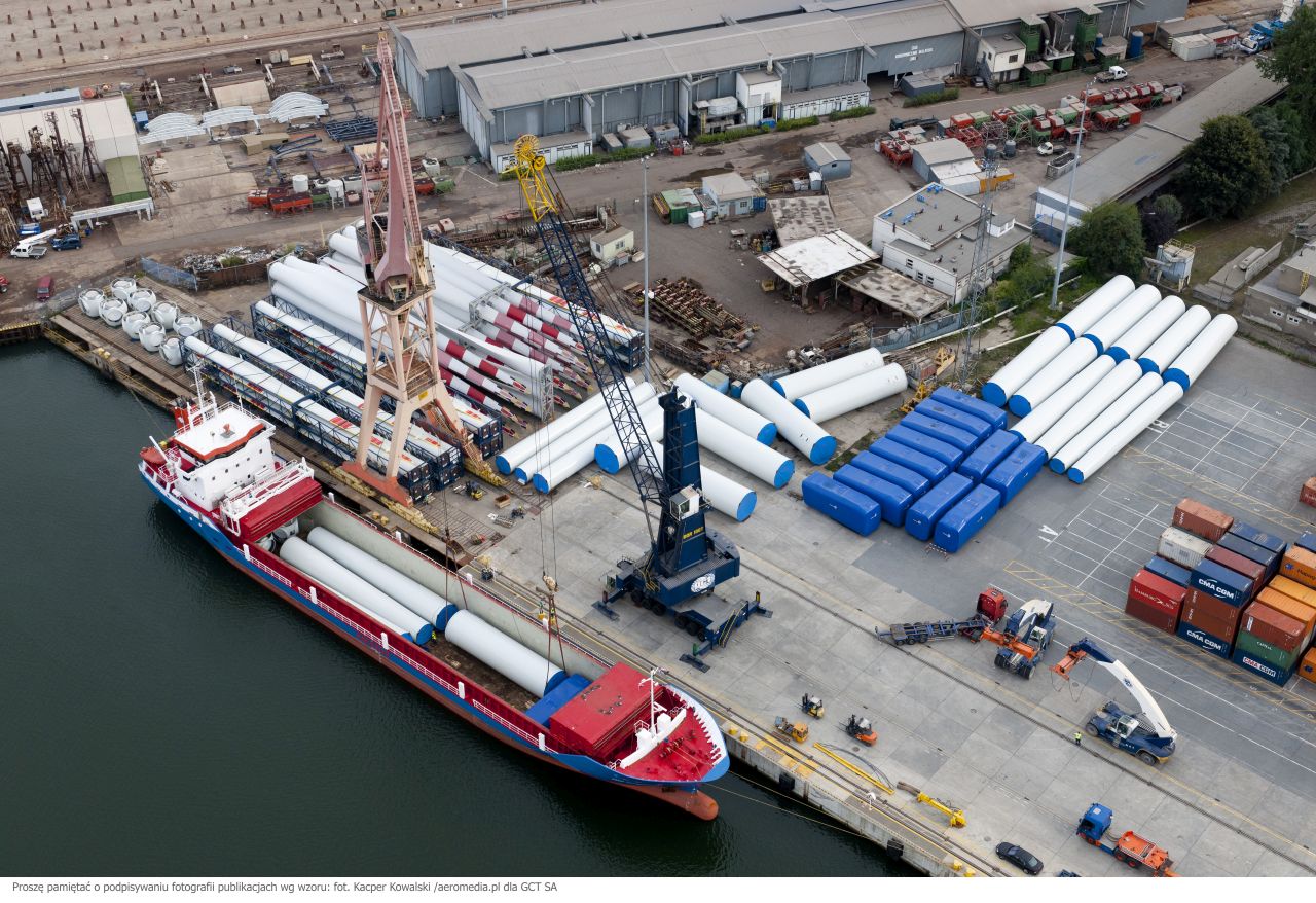 GCT in the Port of Gdynia. A terminal with a lot to offer in the Polish offshore game - MarinePoland.com GCT in the Port of Gdynia. A terminal with a lot to offer in the Polish offshore game - MarinePoland.com