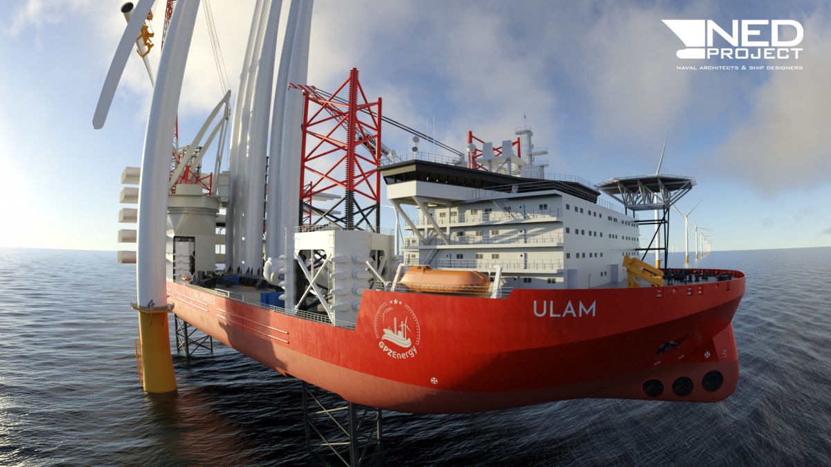 NED-Project presents an animation of the NP20000X ULAM ship [VIDEO] - MarinePoland.com