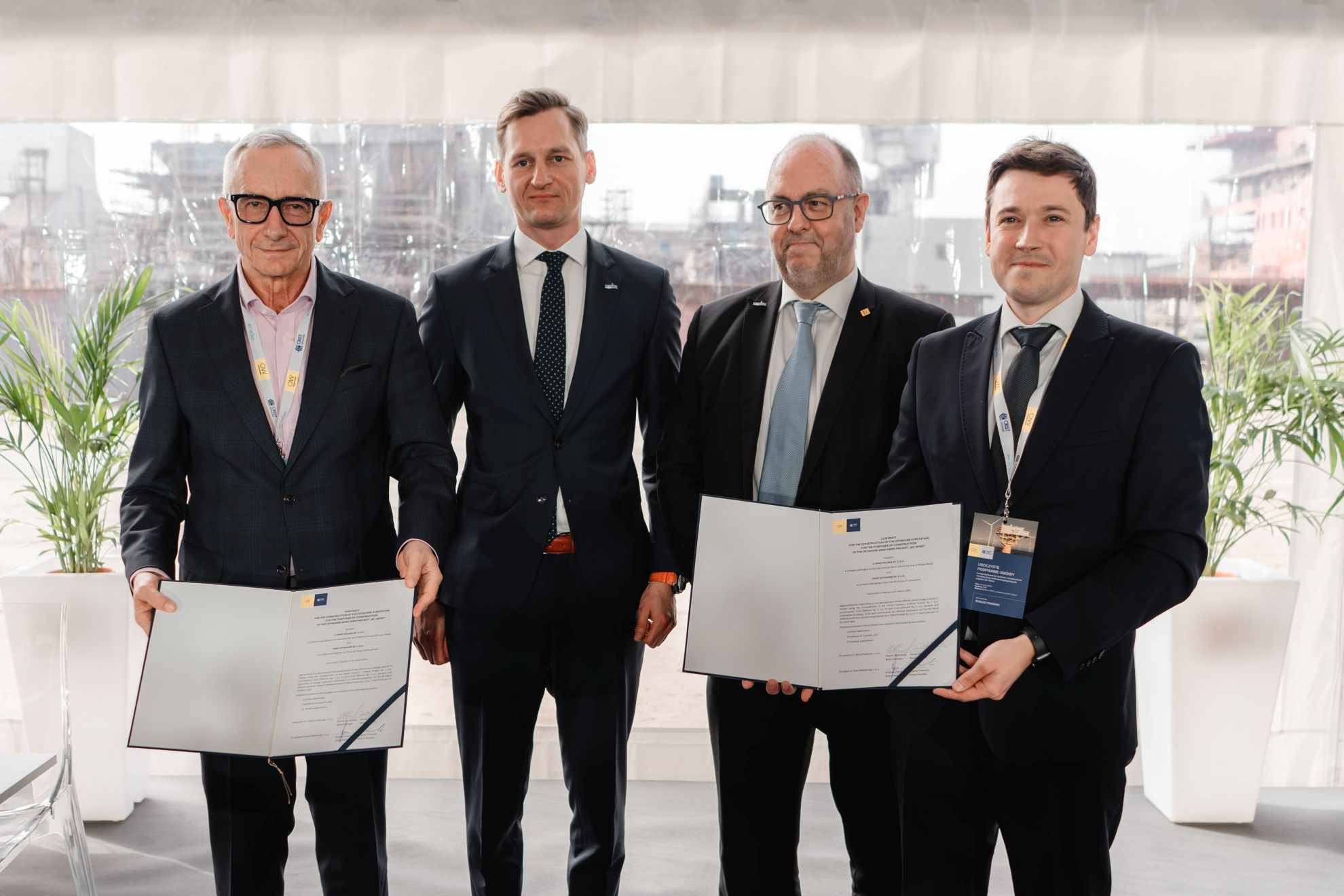 CRIST Offshore Enters the Top Tier. Offshore Substation Contract Signed with Ocean Winds - MarinePoland.com