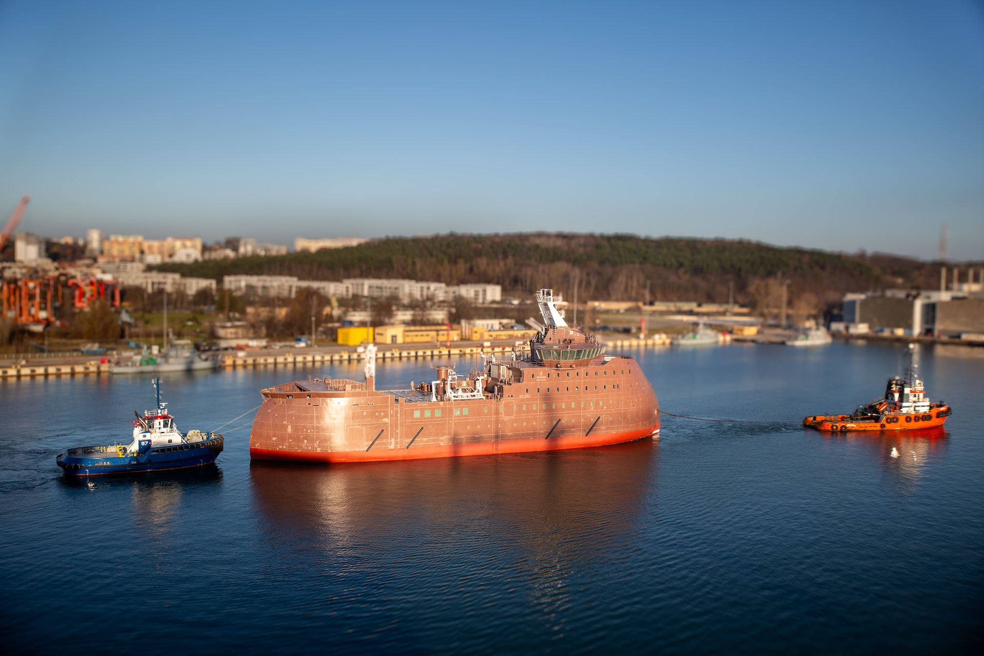 CRIST S.A. has Completed and Delivered Hull NB323 to Ulstein Verft - MarinePoland.com