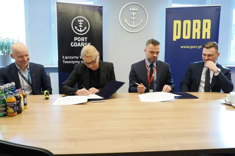Port of Gdańsk and PORR S.A. Sign Contract for Expansion of the Górniczy Basin - MarinePoland.com