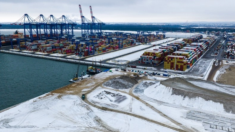 Another Construction Milestone Achieved in the Development of the T5 Terminal in Gdańsk - MarinePoland.com