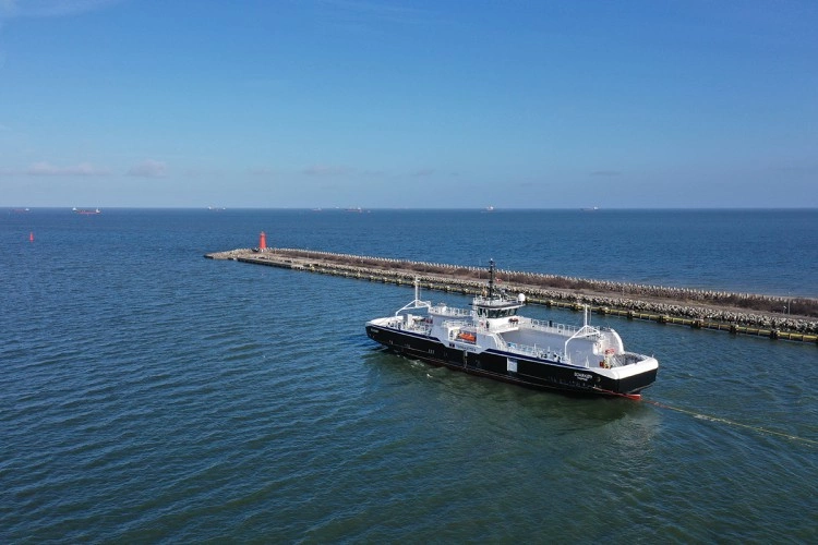 Remontowa Shipbuilding’s New Norwegian Ferry Sets Off on Sea Trials - MarinePoland.com