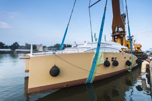 The Superyacht Sunreef 82 Double Deck Has Been Launched - MarinePoland.com