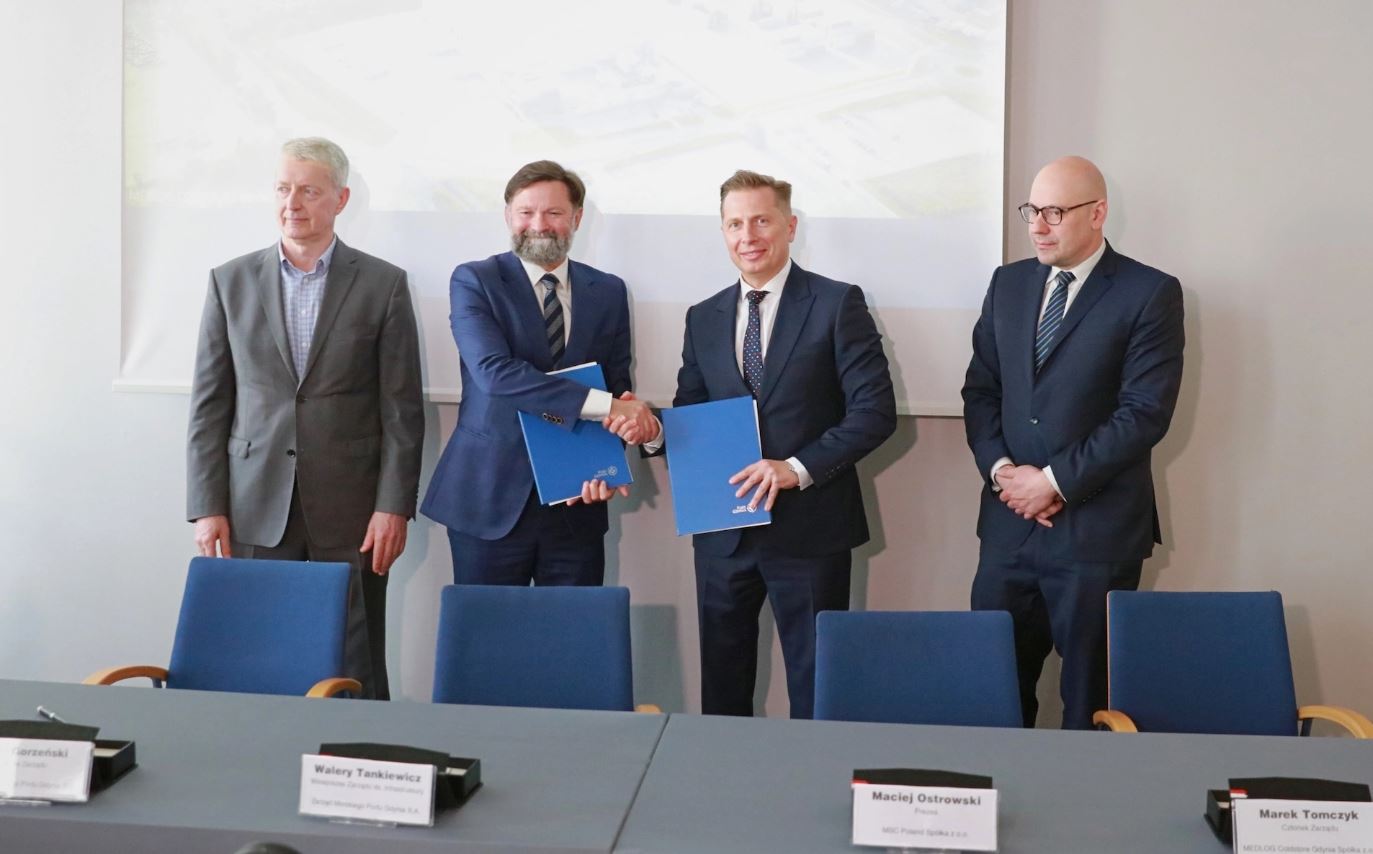 Port of Gdynia Opens Up For New Cargo. MEDLOG To Build A Cold Storage Facility - MarinePoland.com