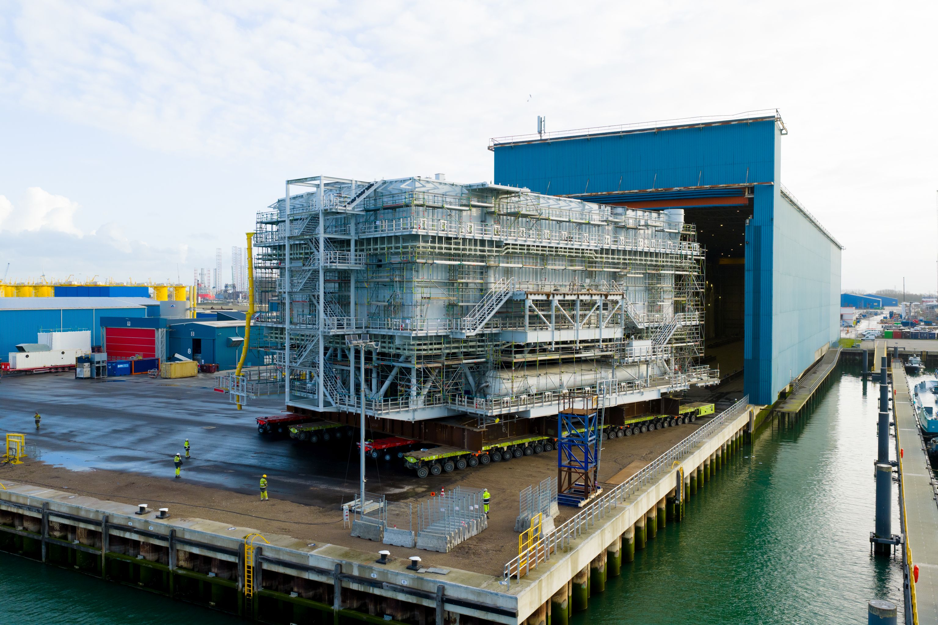 Baltic 2 and 3: Progress in Preparation of Components for Offshore Installation - MarinePoland.com