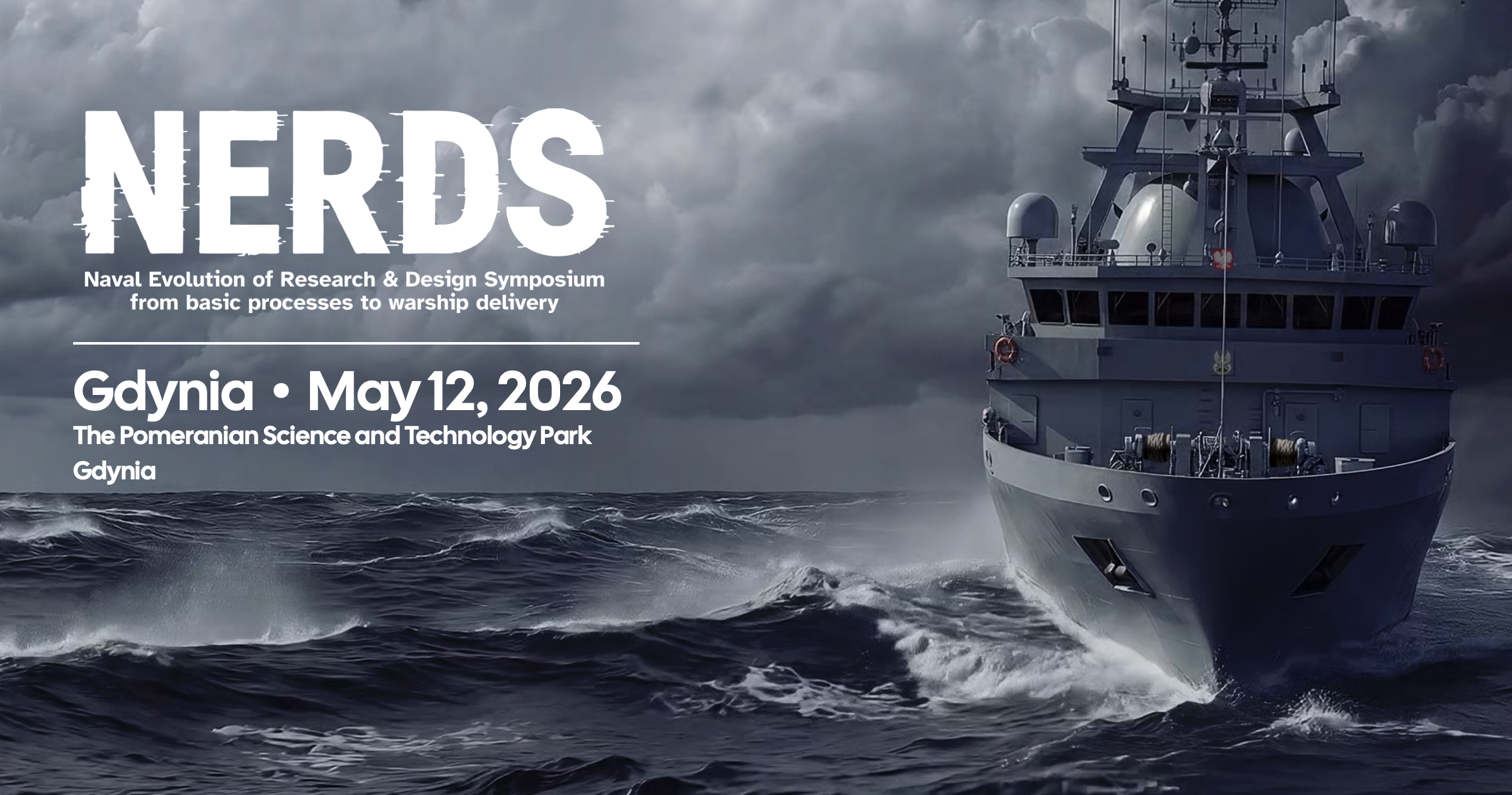 NERDS Symposium on 12th May in Gdynia. MMC Ship and Saab Will Talk Vessel Design - MarinePoland.com