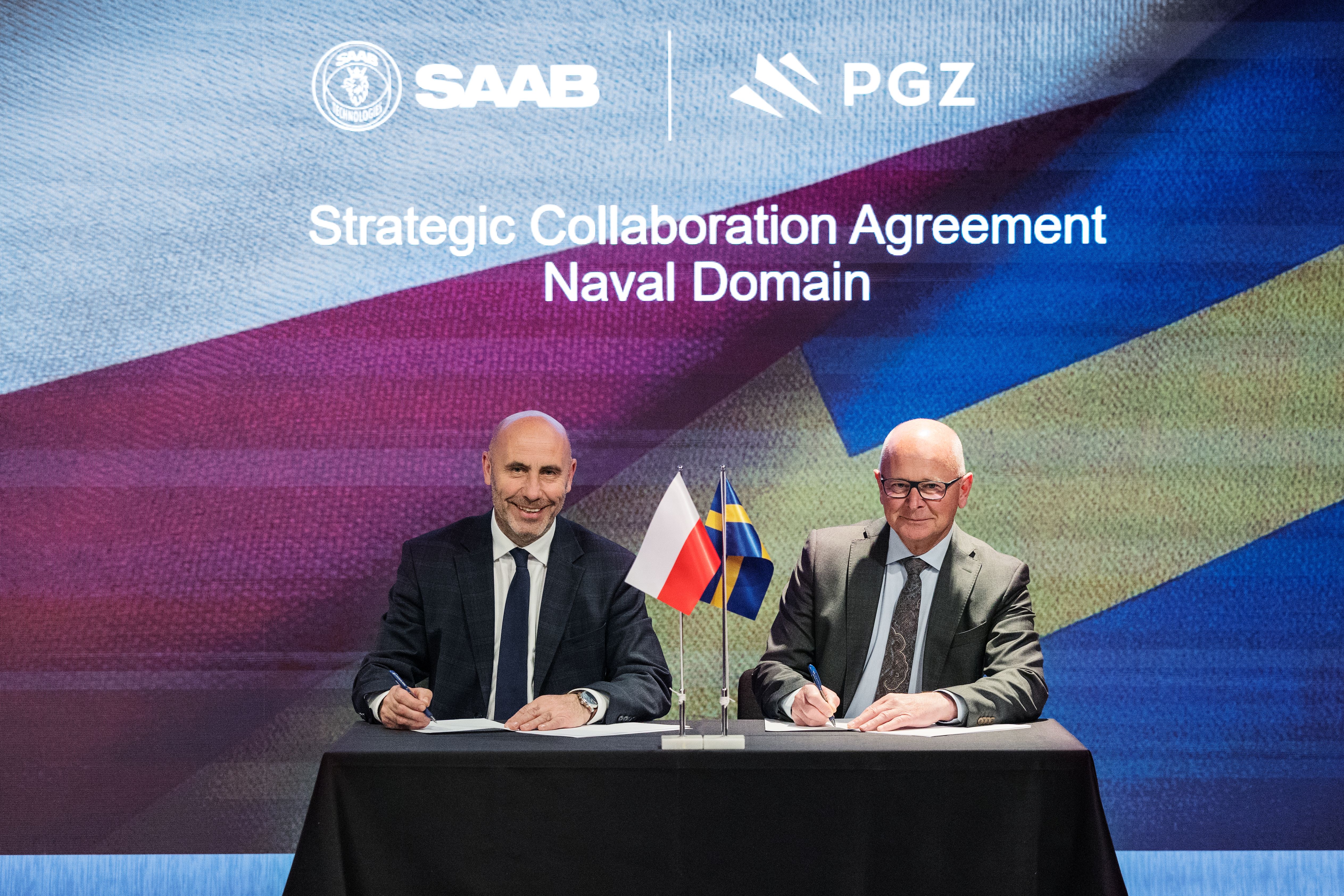 Saab and PGZ S.A. Sign Strategic Naval Partnership - MarinePoland.com