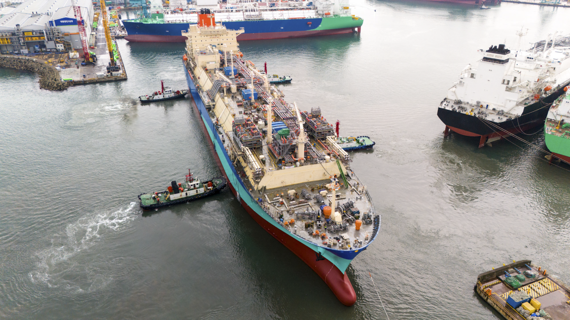FSRU for Poland Launched. Yet Another Milestone in GAZ-SYSTEM’s Strategic Investment  - MarinePoland.com