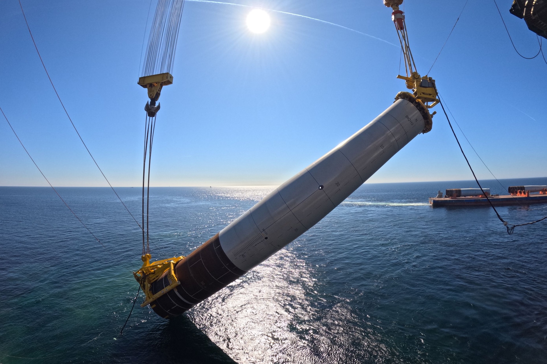 Yet Another Polish Wind Farm Starts to Rise Above the Baltic Sea. First Foundations Are Being Installed - MarinePoland.com