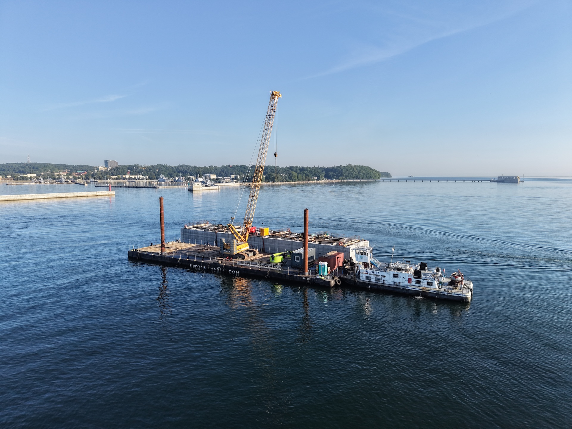 Outer Port of Gdynia – Breakwaters Construction Begins - MarinePoland.com