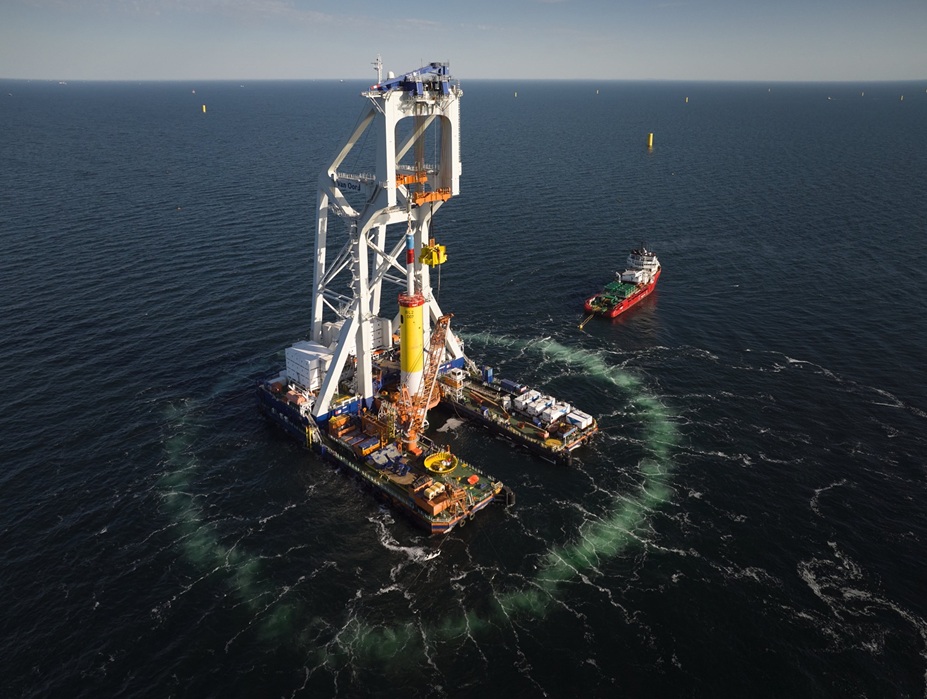 PGE and Ørsted Installed All Foundations for Baltica 2 Offshore Windfarm - MarinePoland.com