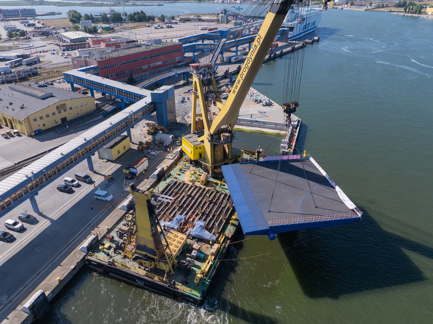 Świnoujście Ferry Terminal Reconstruction Nears Completion - MarinePoland.com