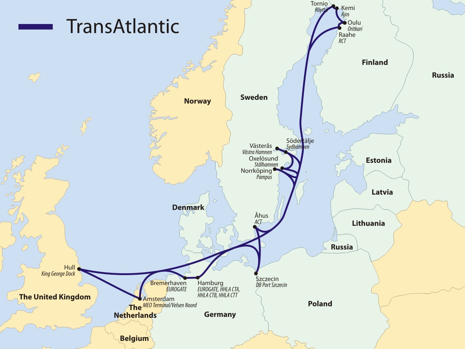 TransAtlantic adds Szczecin to its lo-lo network - MarinePoland.com TransAtlantic adds Szczecin to its lo-lo network - MarinePoland.com
