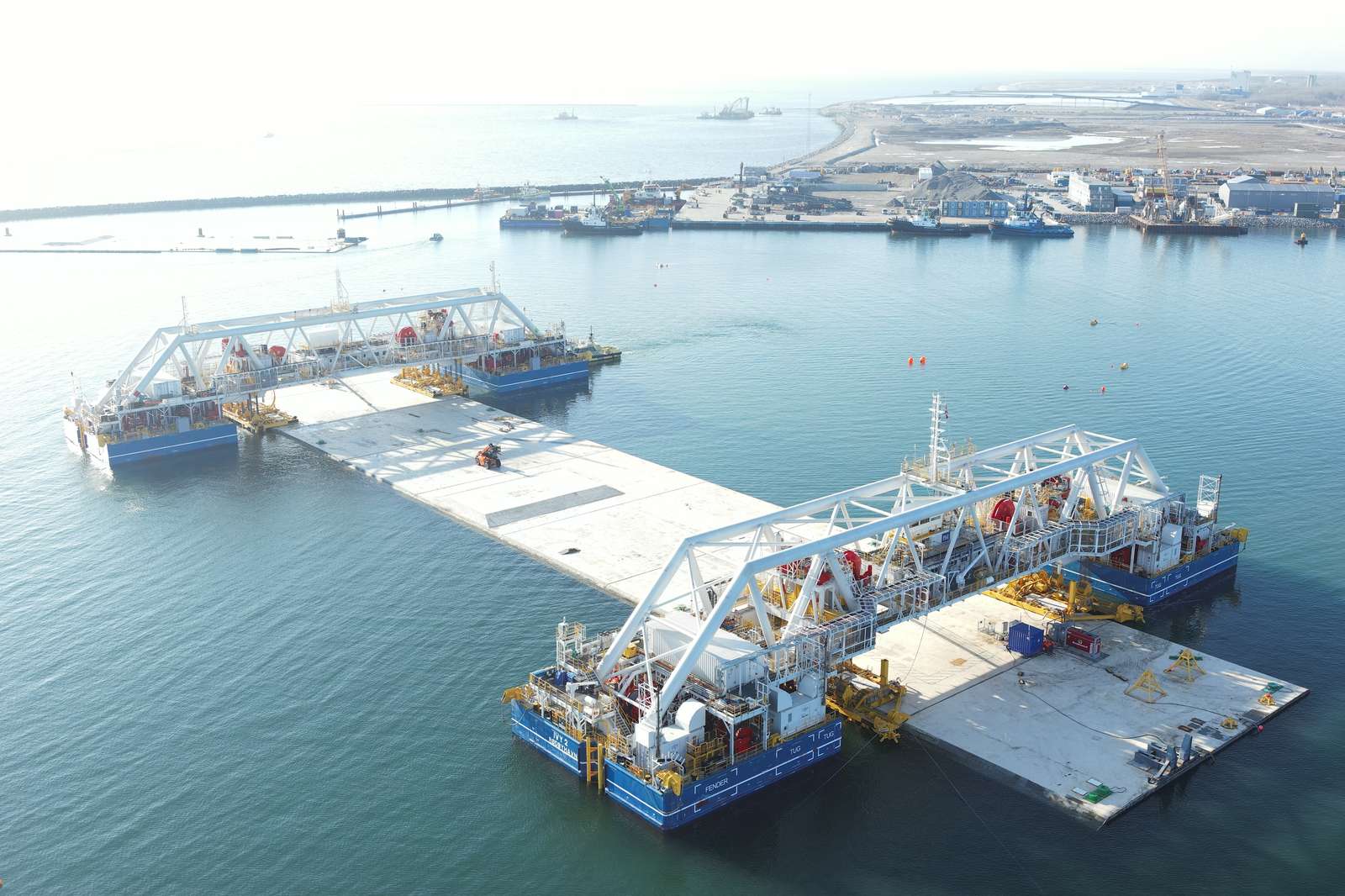 CRIST Vessel Continues Construction of Danish-German Tunnel. It Is Ready for a New Task  - MarinePoland.com