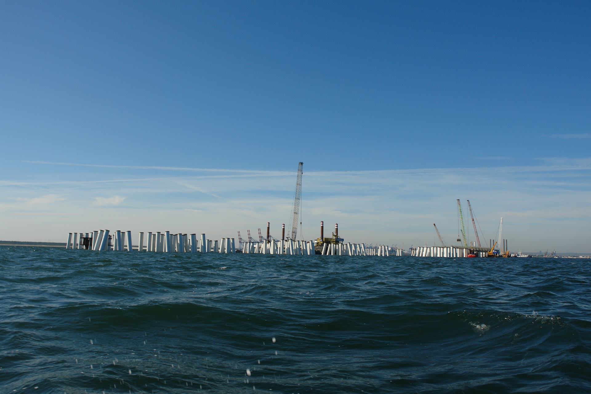 Pile Driving for the FSRU Terminal Is Nearing Completion. We Visited the Construction Site - MarinePoland.com