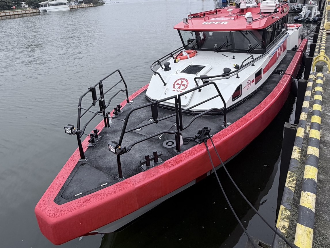New Boat to Enter SAR Service Soon. Morka Launched in Świnoujście - MarinePoland.com