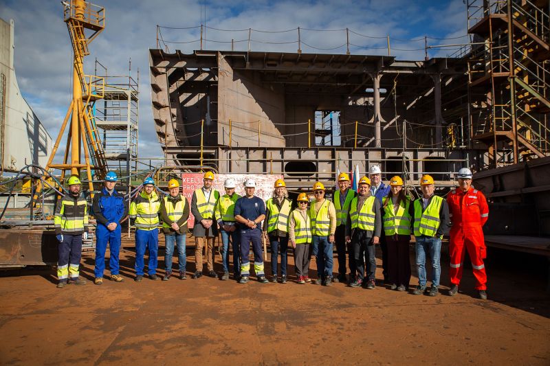 CRIST Builds Cable-Laying Vessel for OMS Group - MarinePoland.com