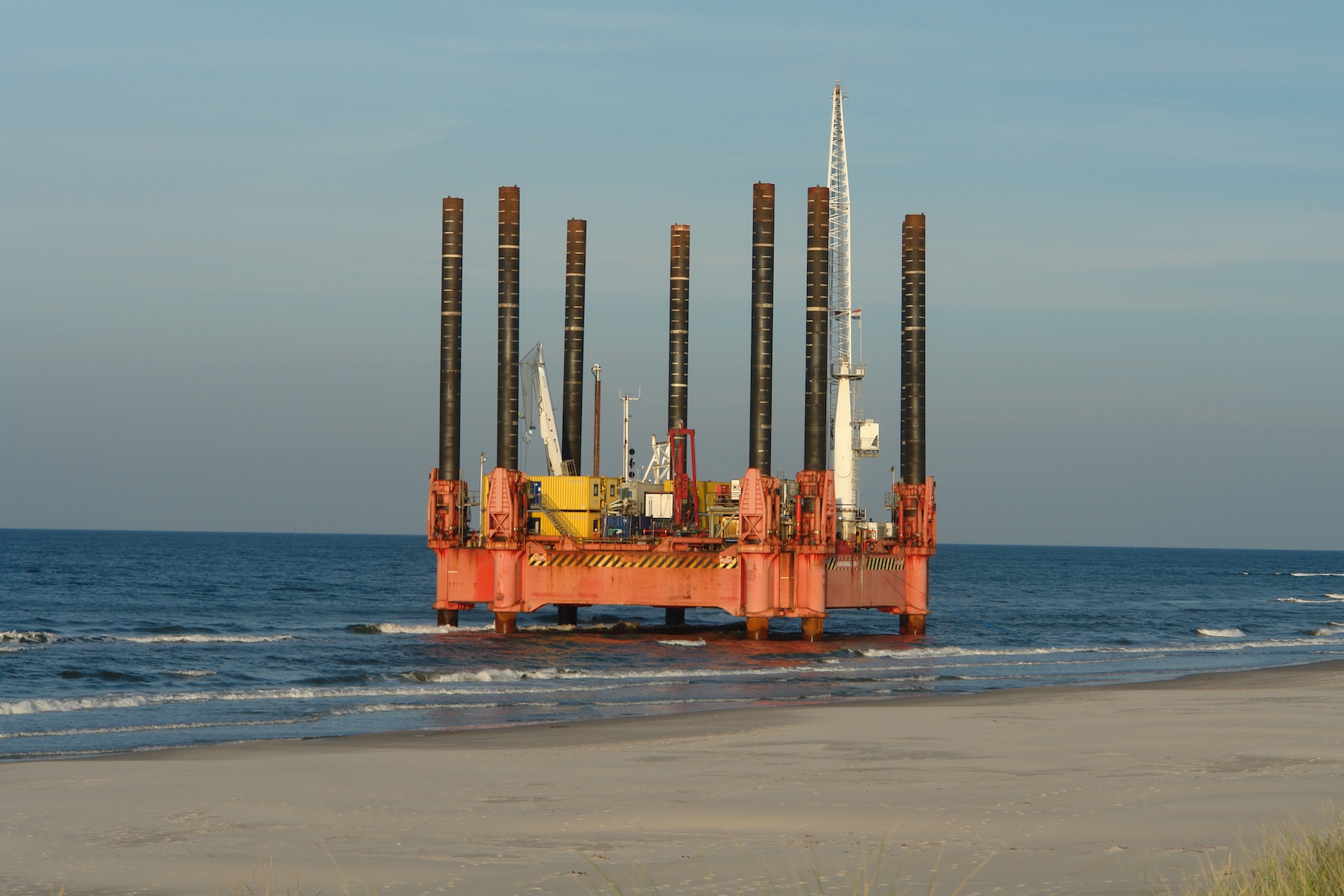 Unusual Vessel Walks Along the Polish Coast - MarinePoland.com
