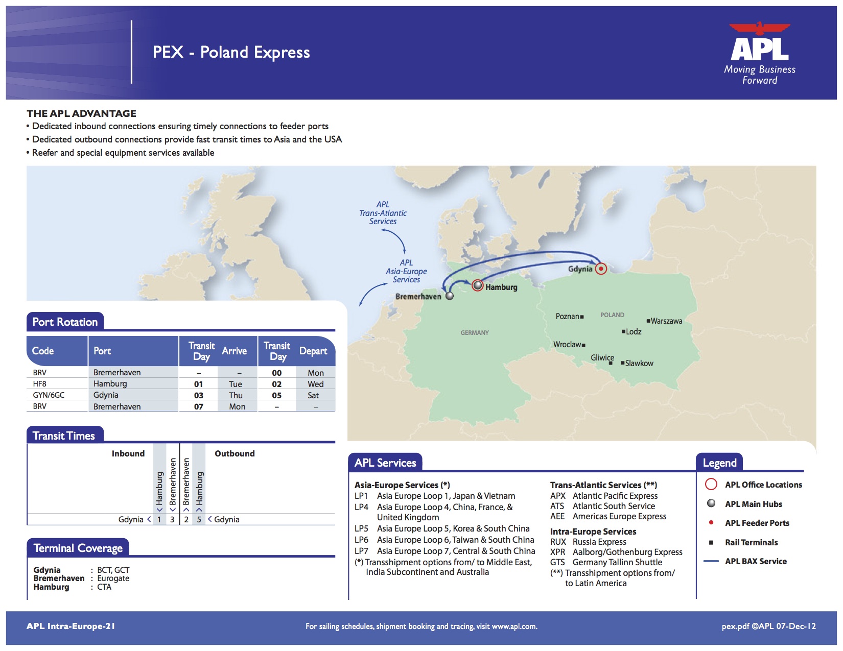 APL - new feeder service to Poland - MarinePoland.com APL - new feeder service to Poland - MarinePoland.com