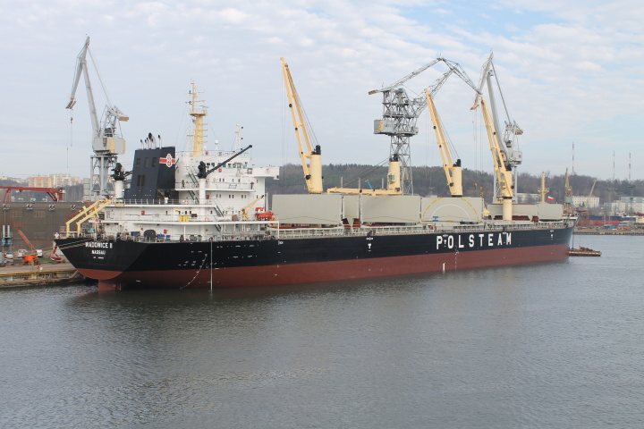 MS Szczecin entered Nauta Shiprepair Yard - MarinePoland.com