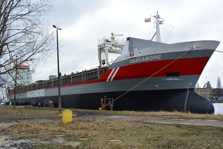 Vaasaborg & Vancouverborg – sister ships in Szczecin - MarinePoland.com