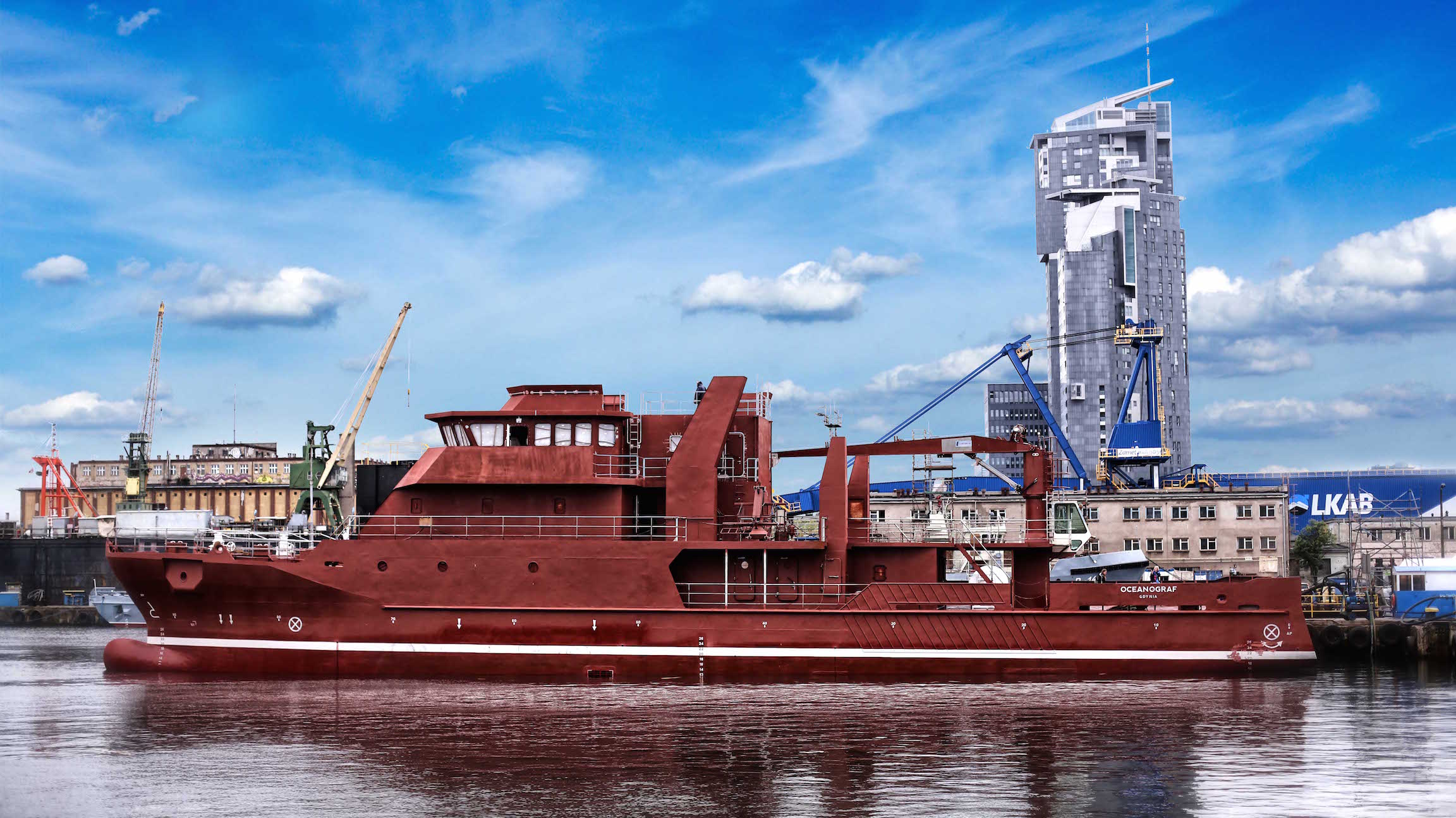 Nauta Lunches New Polish Research Vessel - MarinePoland.com Nauta Lunches New Polish Research Vessel - MarinePoland.com