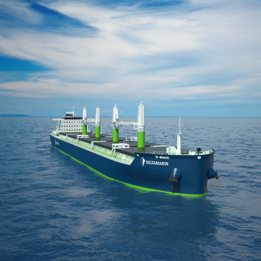 Deltamarin and other industry leaders join forces in LNG-powered bulk carrier design - MarinePoland.com
