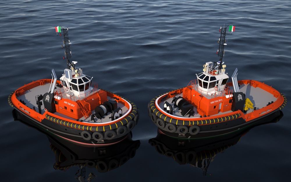 Rimorchiatori Riuniti orders Damen ASD Tugs 2913 - MarinePoland.com Rimorchiatori Riuniti orders Damen ASD Tugs 2913 - MarinePoland.com