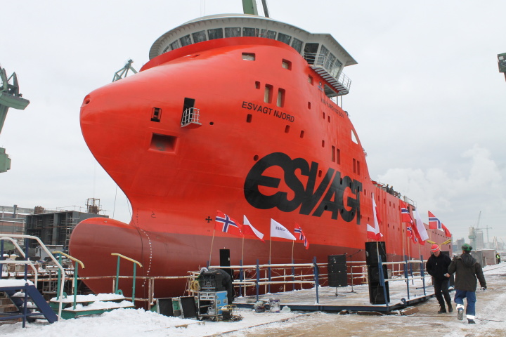 Launching ceremony in Nauta Yard - MarinePoland.com