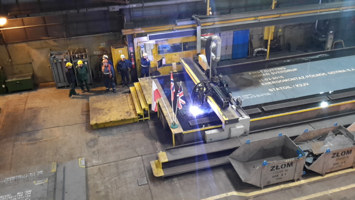 EPG: Frirst plate cutting for Johan Sverdrup project - MarinePoland.com