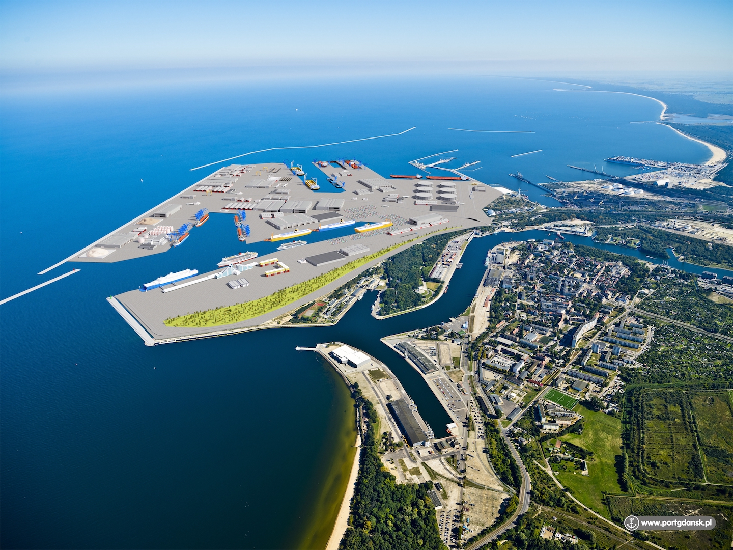 With the Minister of Maritime Economy on the development plans of the Port of Gdansk - MarinePoland.com With the Minister of Maritime Economy on the development plans of the Port of Gdansk - MarinePoland.com