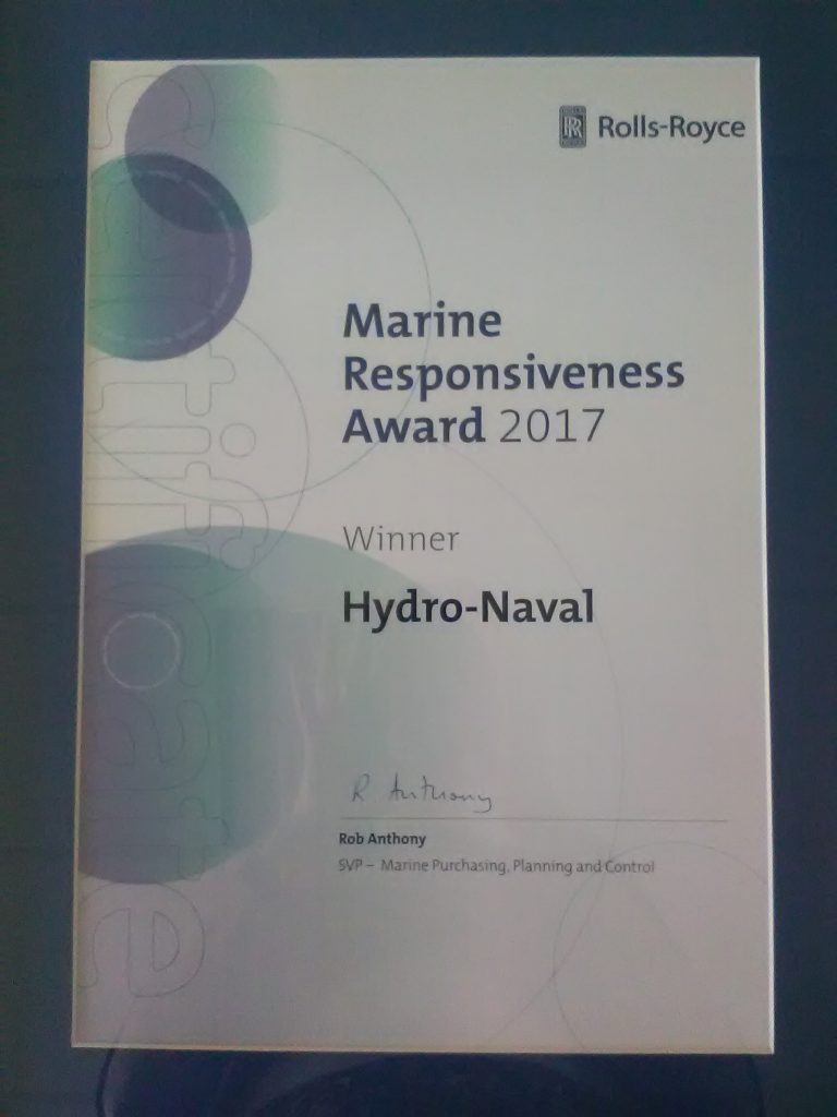 Rolls-Royce Awards 2017 - MarinePoland.com