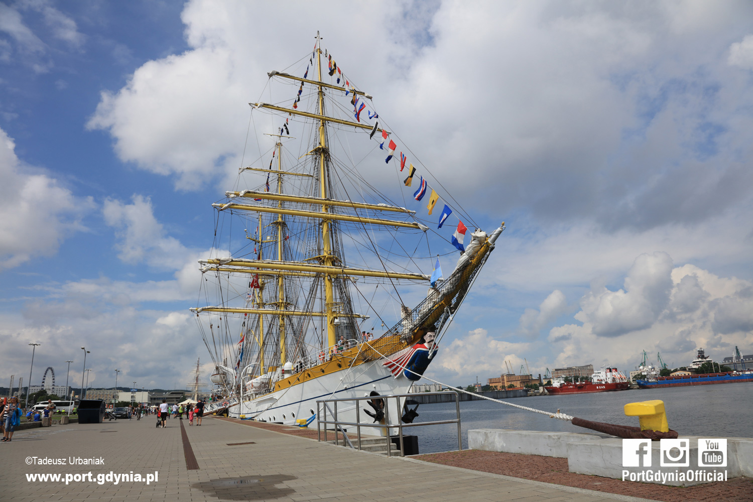 Tall ship NS “Mircea” and warships in Gdynia - MarinePoland.com